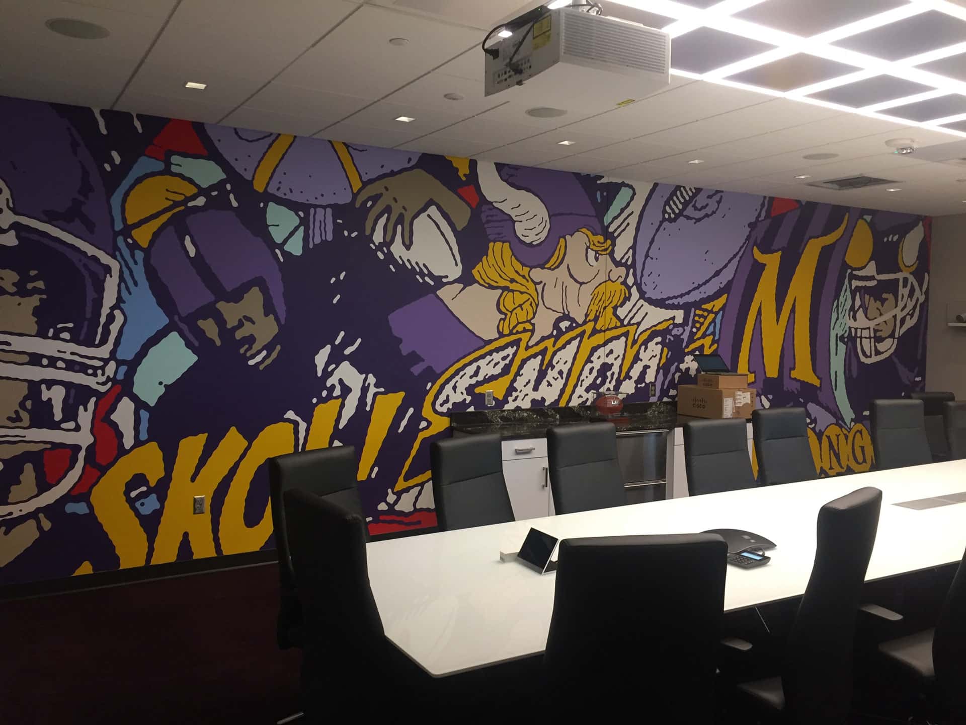 Sneak peak inside the Vikings TCO Performance Center in Eagan-Boardroom