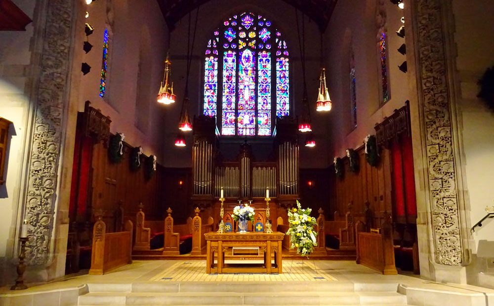 Interior of House of Hope Presbyterian Church