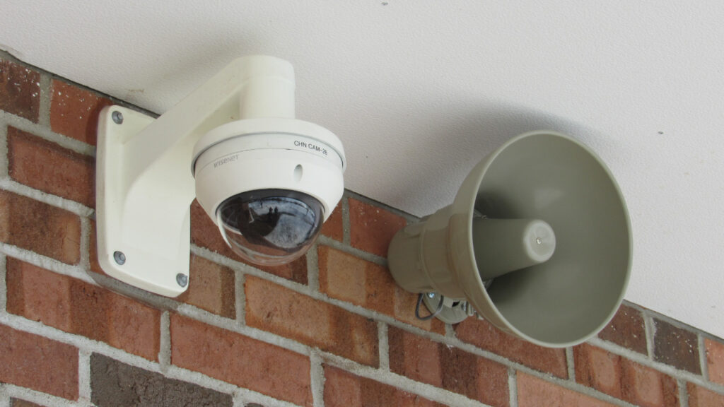 school camera and intercom system